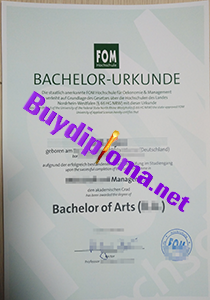 FOM degree, FOM diploma certificate, buy fake diploma of FOM