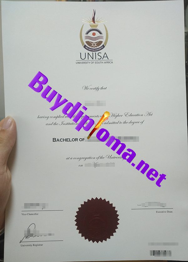 UNISA diploma, Univeresity of South Africa degree, buy fake diploma of UNISA, fake UNISA degree