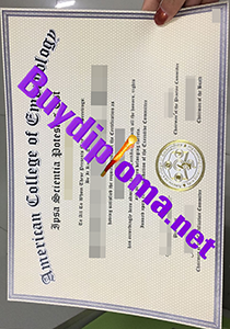 American College Of Cmbryology certificate