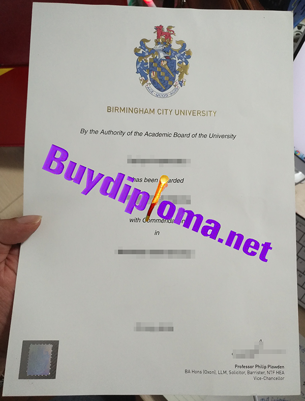 Birmingham City University degree