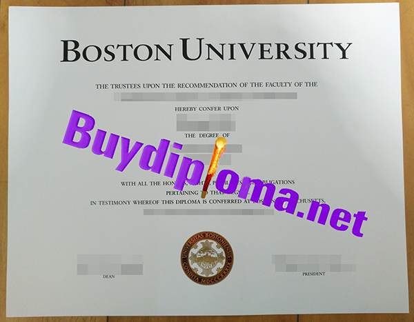 Boston University degree