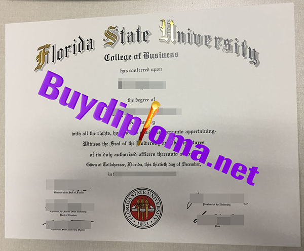 Florida State Of University College of Business degree
