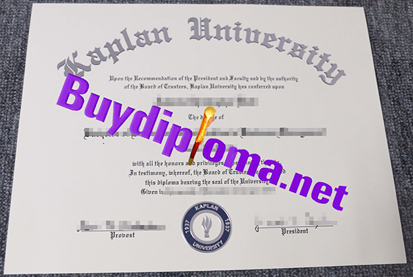 Kaplan University degree