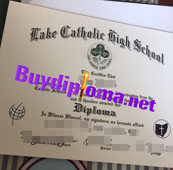 Lake Cathoic High School degree