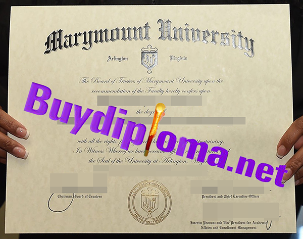 Marymount University degree