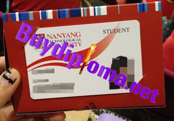 Nanyang technological university student ID card