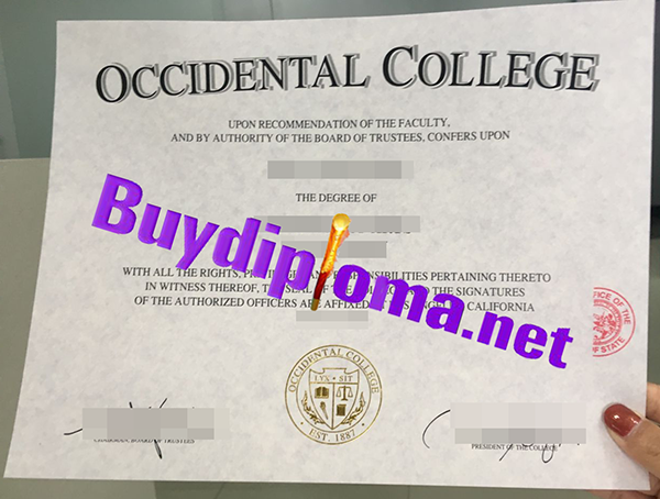 Occidental College degree