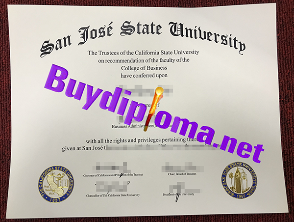 San Jose State University degree