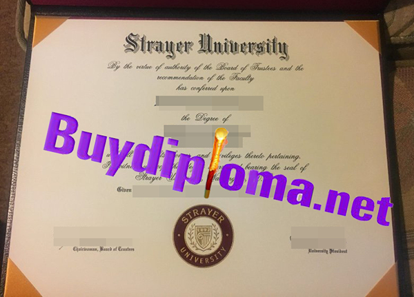 Strayer University degree