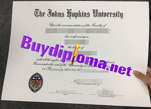 The john Hopkins University degree
