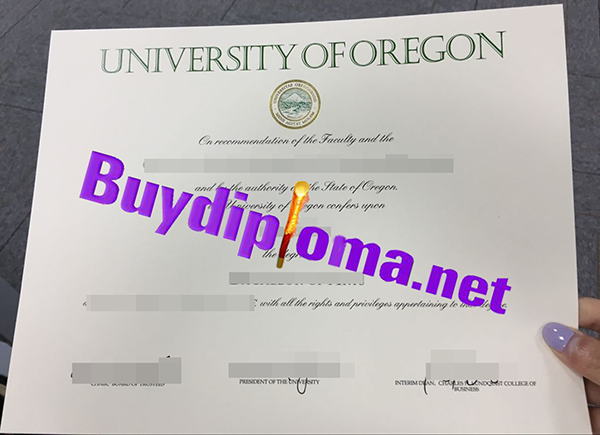 University Of Oregon degree