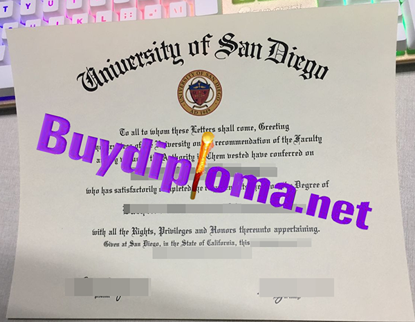 University Of San Diego degree