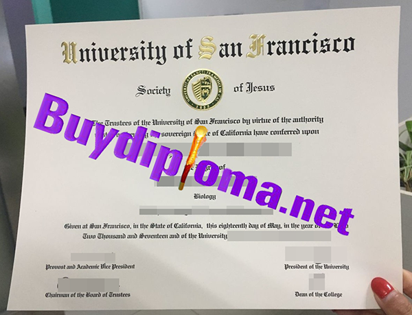 University Of San Francisco degree