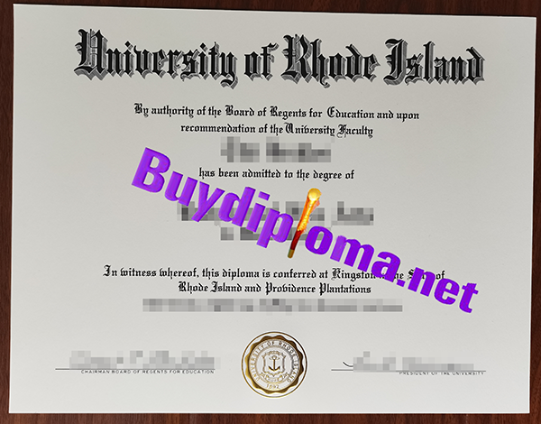 University of Rhode Island degree