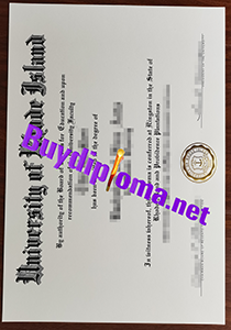 University of Rhode Island degree