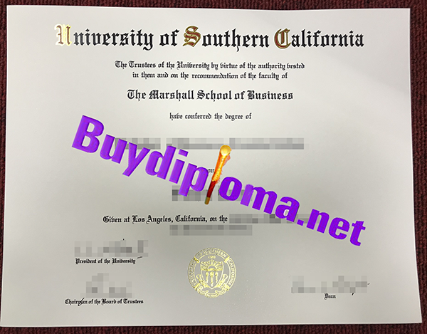 University of Southern California degree