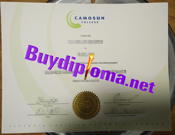Camosun College degree
