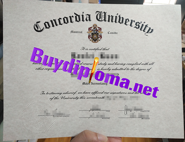 Concordia University degree