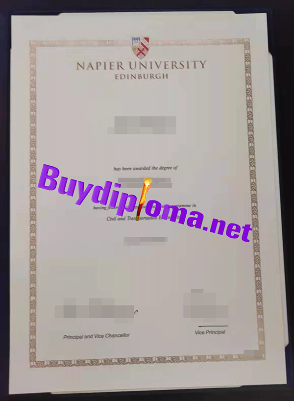 Edinburgh Napier University degree