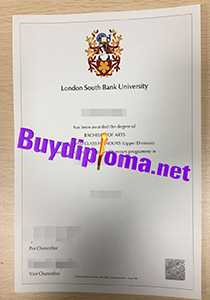 London South Bank University degree