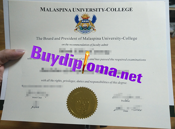 Malaspina University College degree