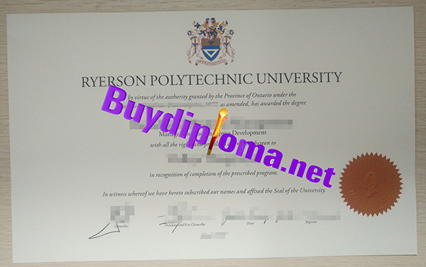 Ryerson Polytechnic University degree
