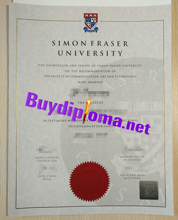 Simon Fraser University degree