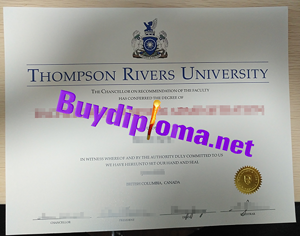 Thompson Rivers University degree