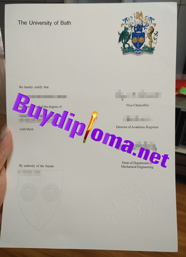 University of Bath degree