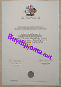 University of Greenwich degree