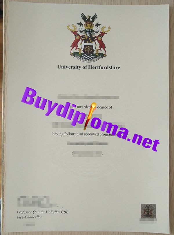 University of Hertfordshire degree