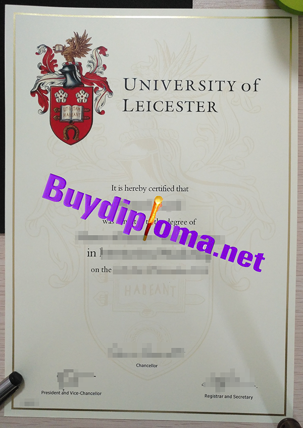 University of Leicester degree
