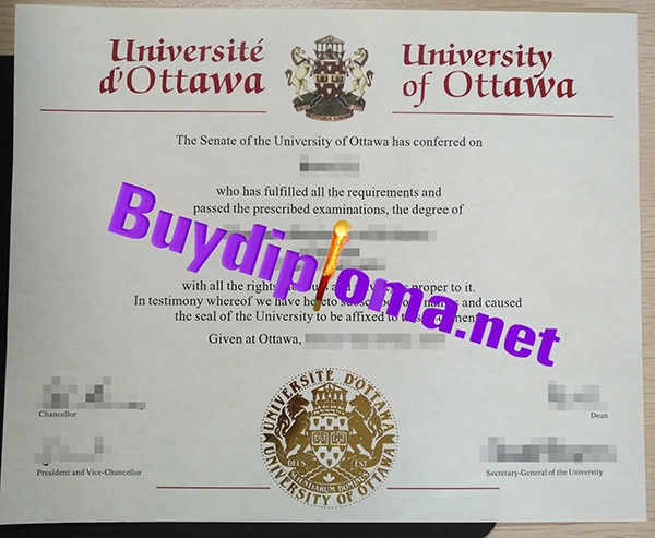 University of Ottawa degree