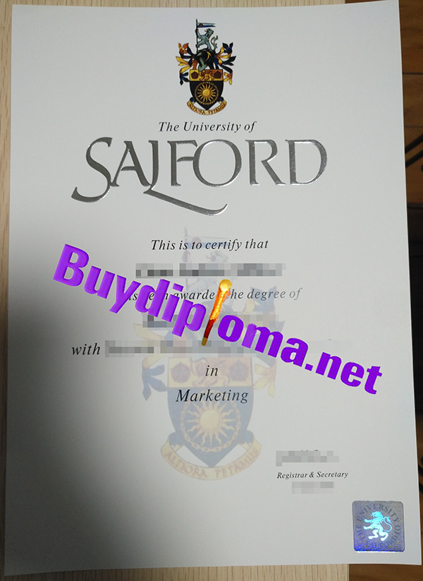 University of Salford degree, buy fake degree of University of Salford