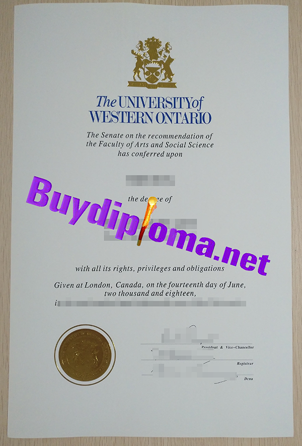University of Western Ontario degree
