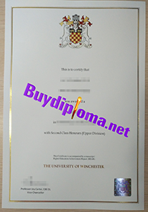 University of Winchester degree
