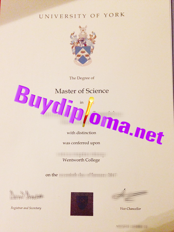 University of York degree, buy fake diploma of University of York